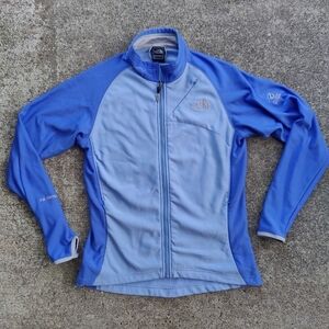 The North Face Zip Up Jacket TKA Stretch Flight Series Blue & Gray Women's MED